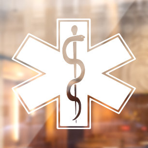 Paramedic EMT EMS Window Cling