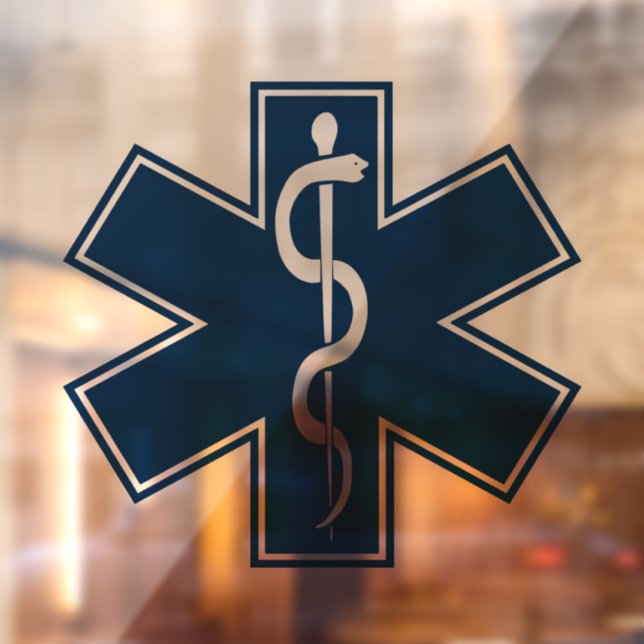 Paramedic EMT EMS Window Cling (Sheet 2)
