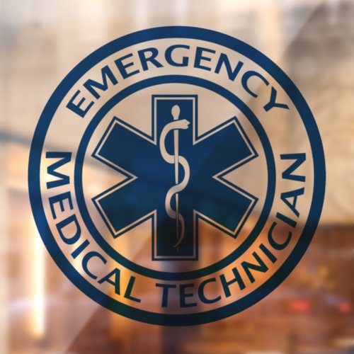 Paramedic EMT EMS  Window Cling