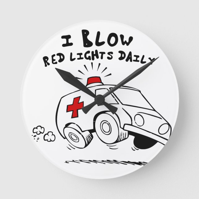 Paramedic emt round clock (Front)