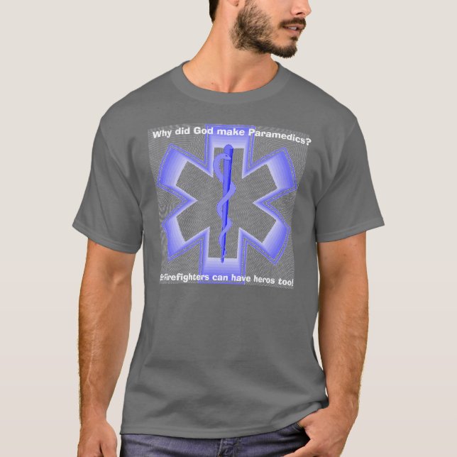 Paramedic for life T-Shirt (Front)