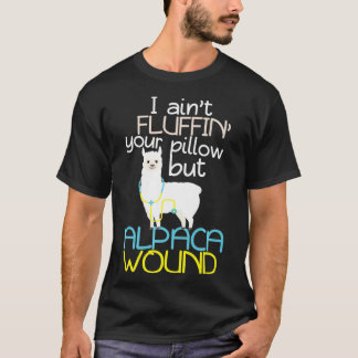 Paramedic Gift Alpaca Wound Care Nurse Trauma T-Shirt