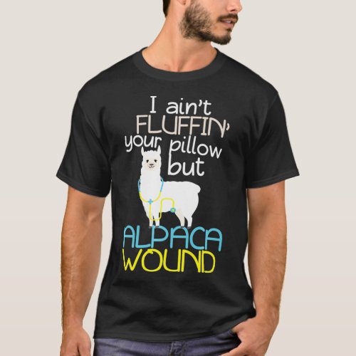 Paramedic Gift Alpaca Wound Care Nurse  Trauma T_Shirt