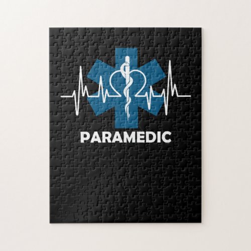 Paramedic Heartbeat Jigsaw Puzzle