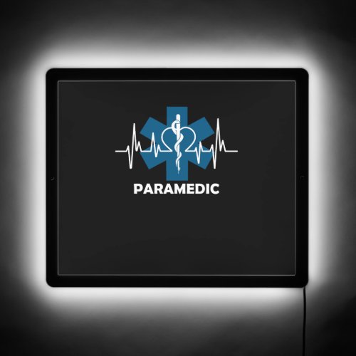 Paramedic Heartbeat   LED Sign
