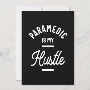 Paramedic Job Title Gift Invitation