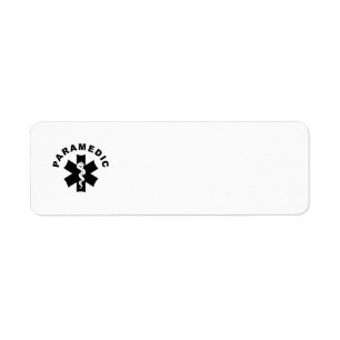 Paramedic Logo Theme Label