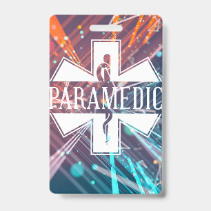 Paramedic Name Badge