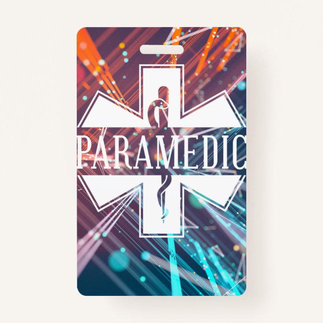 Paramedic Name Badge (Front)