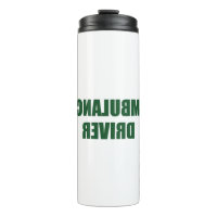 Paramedic or Ambulance Driver Thermal Tumbler