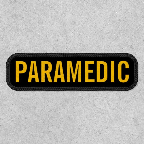 Paramedic Patch