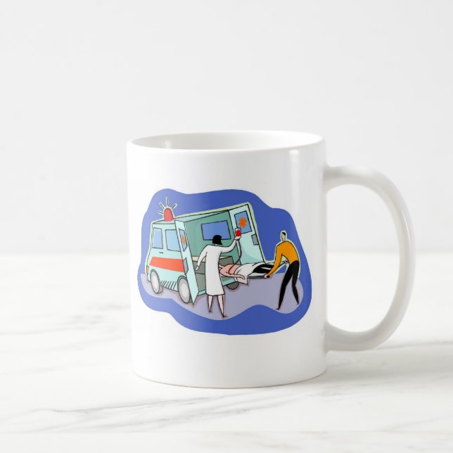 Paramedic - patient weight coffee mug (Right)