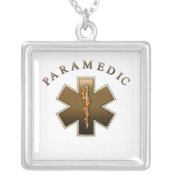 Paramedic Personalized Necklace
