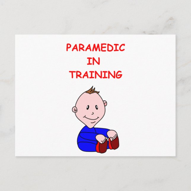 paramedic postcard (Front)
