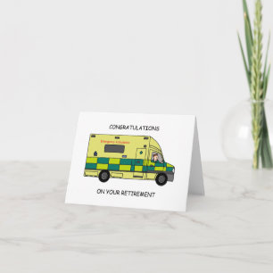 Paramedic Retirement Congratulations Card