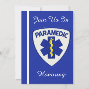 Paramedic Retirement Invitation