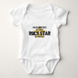 Paramedic Rock Star by Night Baby Bodysuit