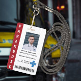 Modern Security Company Guard ID Badge