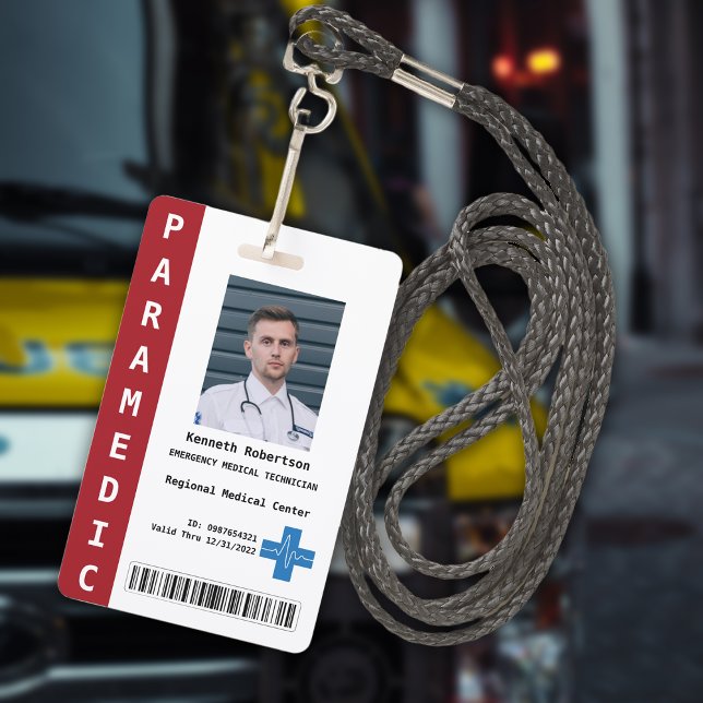 Paramedic Security ID  Badge (Creator Uploaded)