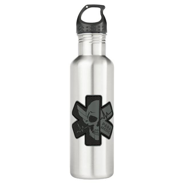 Paramedic Stainless Steel Water Bottle (Front)
