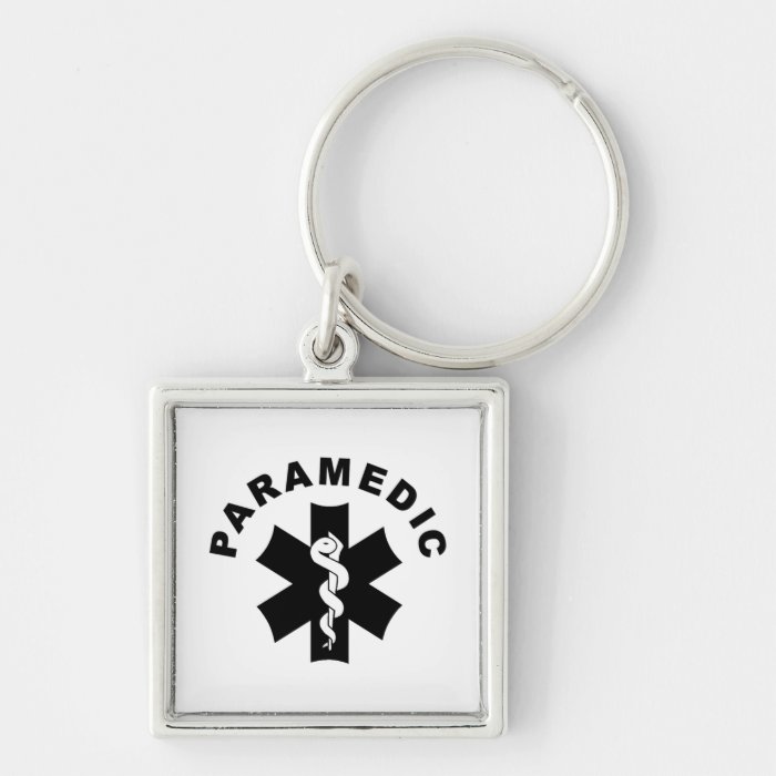 Paramedic Star of Life Key Chains