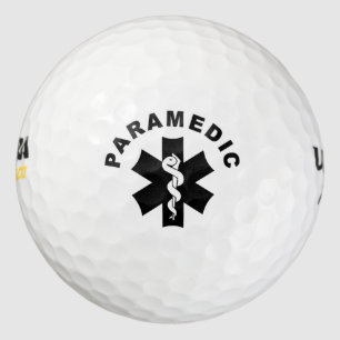 Paramedic Theme Golf Balls