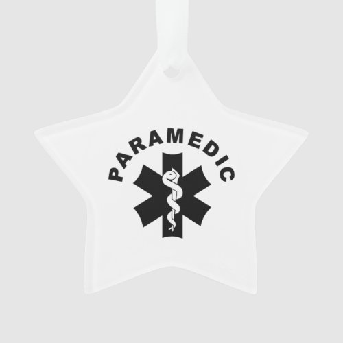 Paramedic Theme Ornament
