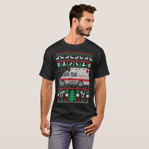 Paramedic Ugly Christmas Sweater Funny Holiday
