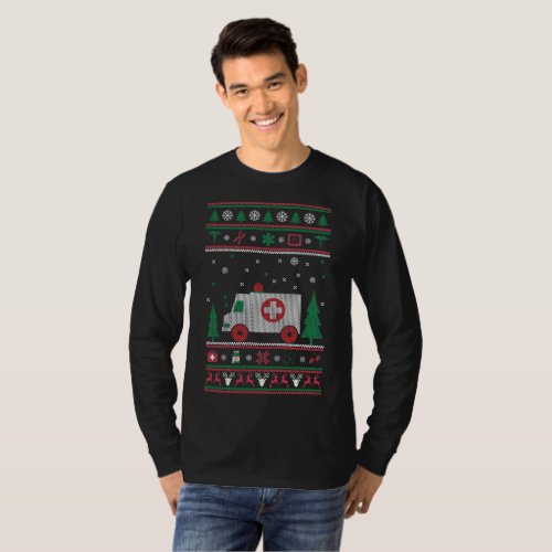 Paramedic Ugly Sweater Christmas