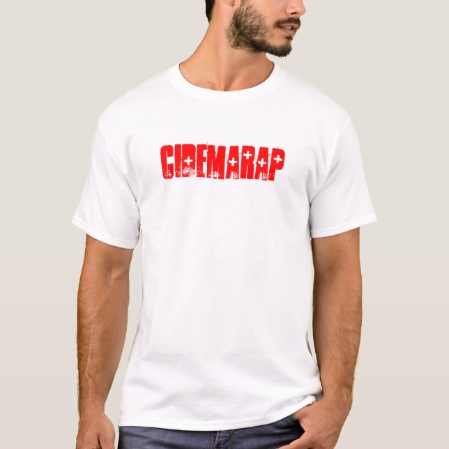 Paramedic with rear view mirror front T-Shirt (Front)
