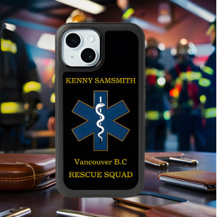 Paramedics EMTs EMS professionals A-EMCA personal iPhone 15 Case
