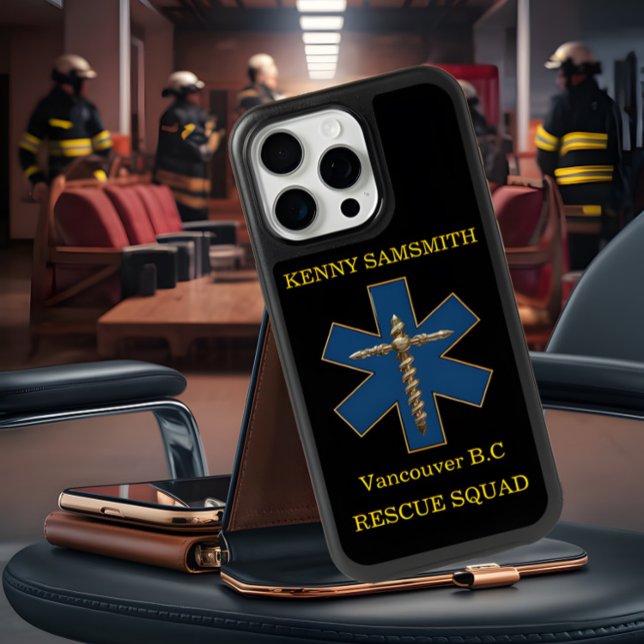  Paramedics EMTs EMS professionals A-EMCA personal iPhone 15 Pro Max Case (Creator Uploaded)