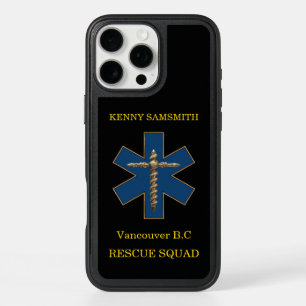  Paramedics EMTs EMS professionals A-EMCA personal iPhone 16 Pro Max Case