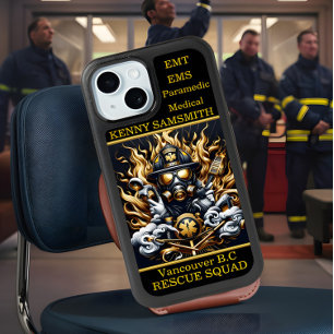 Paramedics EMTs EMS Rescue Squads Paramedic iPhone 15 Case