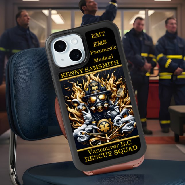  Paramedics EMTs EMS Rescue Squads Paramedic iPhone 15 Case (Creator Uploaded)