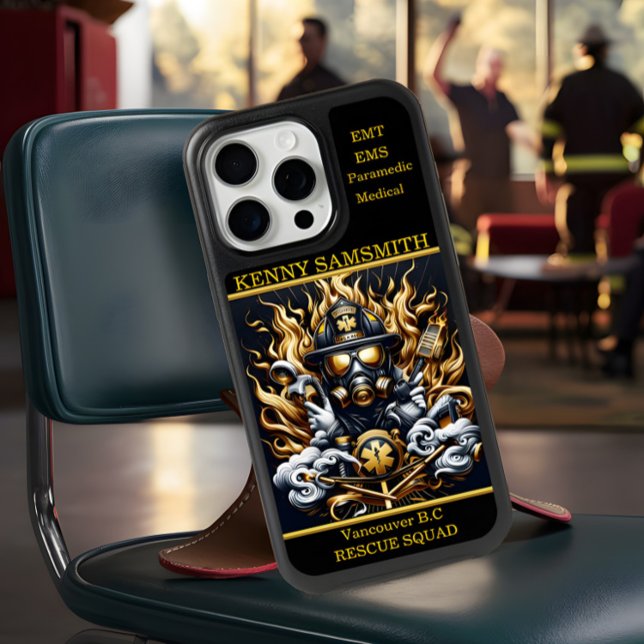 Paramedics EMTs EMS Rescue Squads Paramedic iPhone 15 Pro Max Case (Creator Uploaded)
