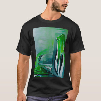 Parametric Architecture Artwork Drawing Generative T-Shirt
