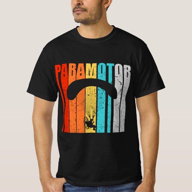 Paramotor Pilot Paramotoring  T-Shirt (Front)