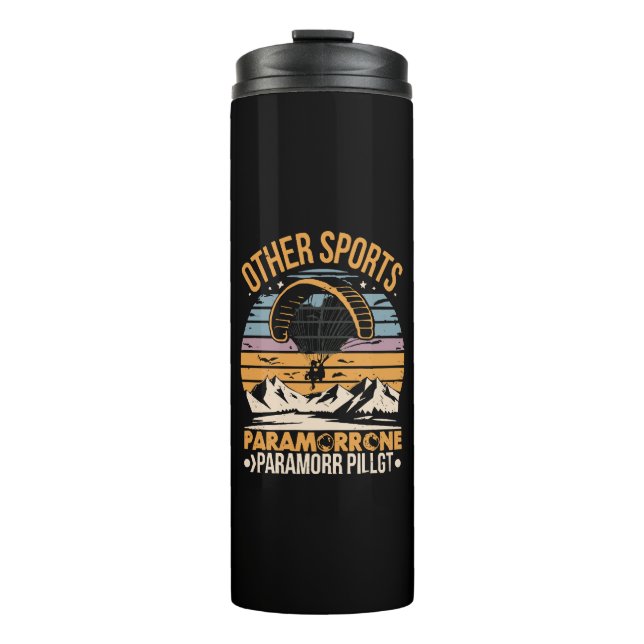 Paramotor Pilot Paramotoring Thermal Tumbler (Front)