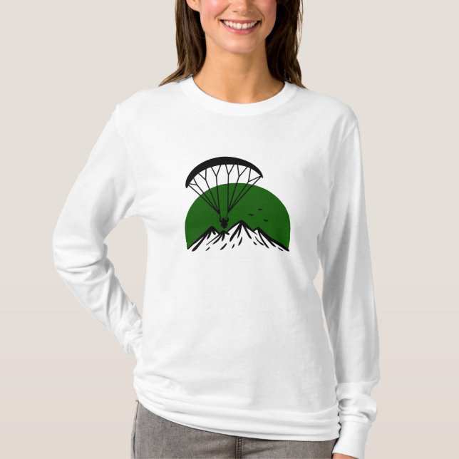 Paramotor Retro Vintage T-Shirt (Front)