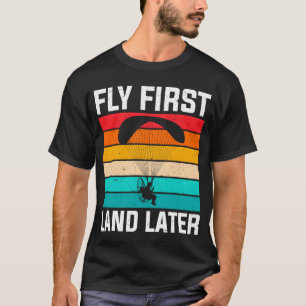 Paramotoring Festival Show Pilot Paramotor Engine  T-Shirt