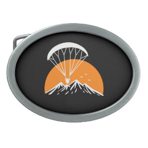 Paramotoring Retro Vintage Belt Buckle