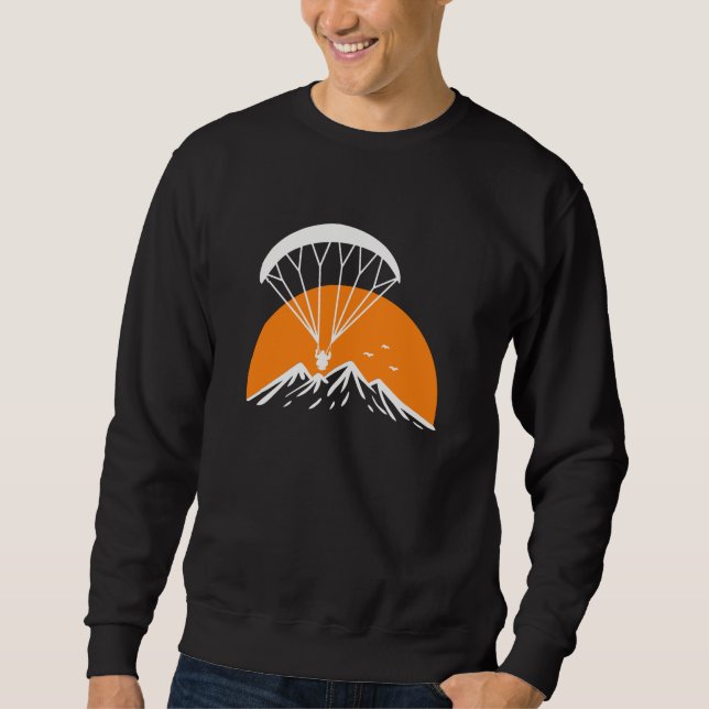 Paramotoring Retro Vintage Sweatshirt (Front)