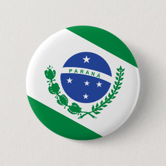 Parana, Brazil flag Pinback Button