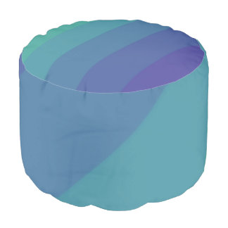 Paranoia Color Palette Blue Sky Cyan Seat Chair Pouf