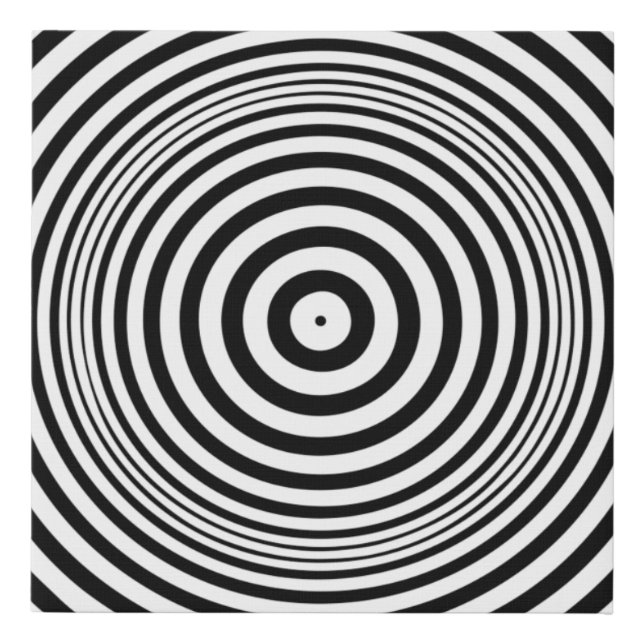 Paranoia Faux Canvas Print (Front)