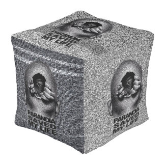 Paranoia / Pearanoia TV Static Noise seat chair Pouf