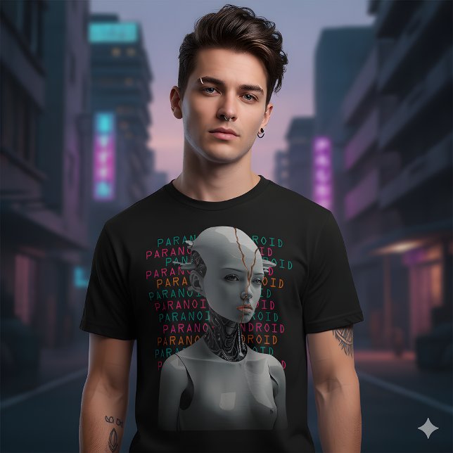 Paranoid Android Graphic Tee (Creator Uploaded)