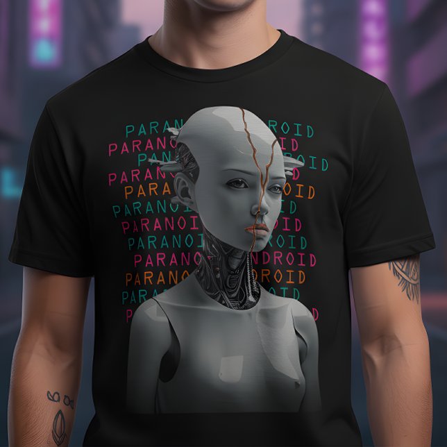 Paranoid Android Graphic Tee (Creator Uploaded)
