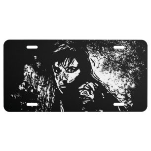 Paranoid Day License Plate